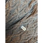 Artisan NY Cable Knit Sleeveless Open Cardigan Vest With Shawl Collar Gray Women Photo 10