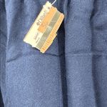 Villager  Navy Blue Women's Trousers 100% wool vintage dead stock new minimalist Photo 11