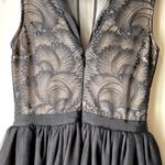 Bebe Ballerina Scallop Tulle Fit & Flare Mini LBD Cocktail Dress Photo 10