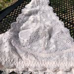 Free People Intimately White Lace Galloon Bralette L Photo 1