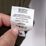 American Giant Women's Luxe Rib Square Neck Long Sleeve Size M Green Size M Photo 4