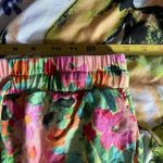 Sanctuary Women's Floral Escape Rayon Linen Easy Pull On Shorts Size Medium Photo 5