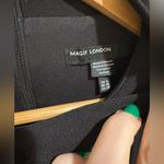 Maggy London NEW!  Tie Neck Puff Sleeve Scuba Crepe Dress Photo 4