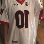 Nike White UGA Eason Jersey  Photo 0