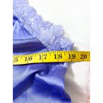 Victoria's Secret VS Womens Coquette Lace Halter Mini Slip Dress Size L Purple Photo 10