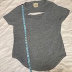Chaser Grey Cutout Short Sleeve T Shirt Womens Size Large Gray Photo 7