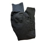 Womens Vintage Violet Maternity Black Full Panel Skinny Jeans Photo 1