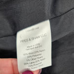 Veronica Beard Black Gold Stripe Wool Blend 3/4 Sleeve Blazer Jacket Women 6 Photo 5