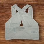 Urban Outfitters  Cross Front Crop Top Keyhole Bra Cream XS Photo 0