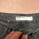 Garage  Denim Black Mom Shorts Photo 1