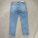 RE/DONE 90s High Rise Ankle Crop Jeans Bright Faded Blue Size 30 Photo 5