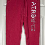Aeropostale  Women's Pink Embroidered Logo Capri Lounge Sweatpants Size S Photo 0