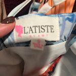 L'ATISTE Palm Printed Wrap Dress Photo 2