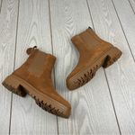 Lauren Ralph Lauren Women's Corinne Leather Ankle Boots 10B Brown Suede $247 Tan Size 10 Photo 3