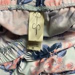Jessica Simpson Tropical Floral Capri Cropped Pajama Sleepwear Pants Size Medium Photo 4
