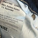 Paige Jimmy Jimmy Raw Hem Cuff Shorts | Caitlin Dark Wash | 30 Photo 5