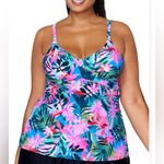 Raisin's  Aries Floral Tankini Top Photo 2