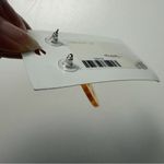 Lily Belle Earrings Smily Faces Hanging Pierced Acrylic Bold Fun Yellow Large Photo 4