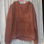 Maurice's  Warm Tan Fleece Hoodie Photo 0