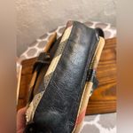 Burberry  Rare Vintage Black Crossbody Bag Nova Check trim magnetic snap on flap Photo 14