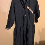 Oscar de la Renta  denim dress L Photo 4