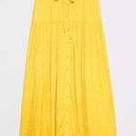 Anthropologie  Maeve Carnacion Textured Maxi Skirt Size S Photo 0