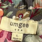 Umgee  Boho TUNIC‎ BLOUSE Womens    6 for $36  
Large 3/4 Sleeves Gray/Pink/White Photo 3
