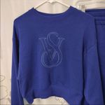 Victoria's Secret 
Stretch Fleece Glitter Diamond Crewneck Set Photo 1