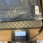 H&M Straight Denim Jeans Women Size 10 Medium Wash Ankle Slit Urban Edgy Modern Photo 10