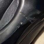 Juicy Couture  Black Ankle Booties with Gold Accents, Size 10M Photo 5