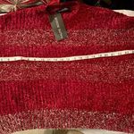 Haute Rogue NWT Metallic Chenille Sweater Photo 7