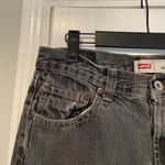 Levi's Levi’s 505 Gray Straight Leg Jeans Size 18 Regular 29x24” Cropped Hemmed Photo 2