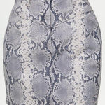 Wilfred Aritzia  snake print mini skirt Photo 0