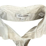 Veronica Beard  Spear Mixed Media Vest in White Multi, Size S Photo 4