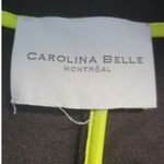 Carolina Belle Montreal Black Open Front Sporty Jacket Women's L Pockets‎ Casual Size L Photo 2