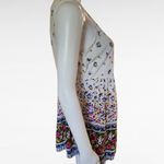 Old Navy  Cream Floral Empire Waist Sleeveless Maternity Tank Size Medium Photo 2