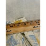 Erika Collection Floral Short Sleeve Top & Crop Pajama Pants Set Sleepwear White Size L Photo 13