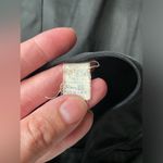 Vintage black mesh sleeveless maxi slip dress night gown, size 36 large Photo 4