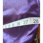 Vintage Amour De Nuit Purple Robe Silky Floral Whimsical Sz O/S Will Fit S Photo 6