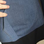 Banana Republic Women’s Slim Fit Chambray Single Button Blazer Suit Jacket Photo 5