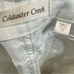 Coldwater Creek white bootcut mid rise signature jeans size 12 Photo 5