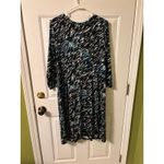 Dana Buchman  Print Faux Wrap Dress Women’s Size 1X Photo 2