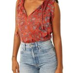 MISA Los Angeles NWT Paisley Aranciata Tank Top Size S Photo 0