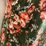 🆕Anticipation Maternity Olive & Blush Floral Sheath Dress L🆕 Green Size L Photo 3