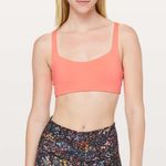 Lululemon Sports Bra free to be Pink Coral (size 4) workout activewear gym Photo 0