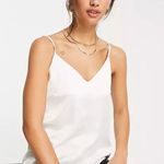 ASOS DESIGN Ivory Satin Cami Photo 3