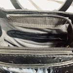 Custom Genuine 100%PVC Hornback Skin Leather Purse Black Photo 9