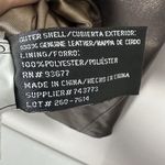 Worthington Jacket Genuine Lambskin Leather Metallic Bronze Career Office S Photo 3