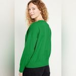 Old Navy Relaxed Vee cotton blend beach cruiser green sweater Photo 1