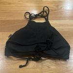 Hot Topic  black skull spiderweb embroidered swim top size small . Photo 1